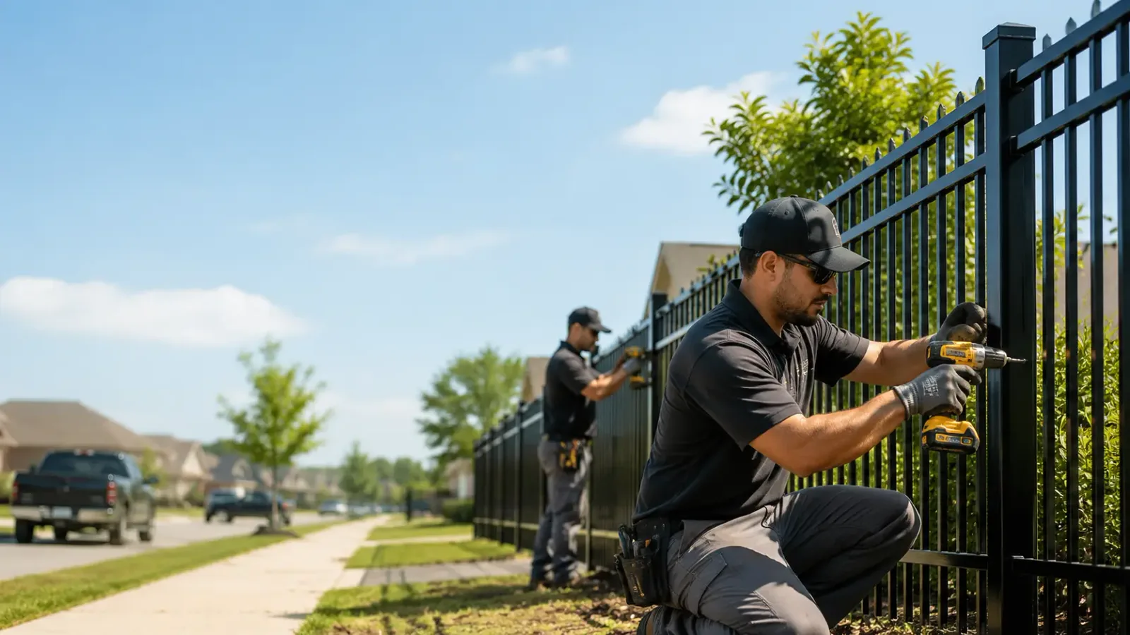 Metal Fence Installation in Fowler, OH
